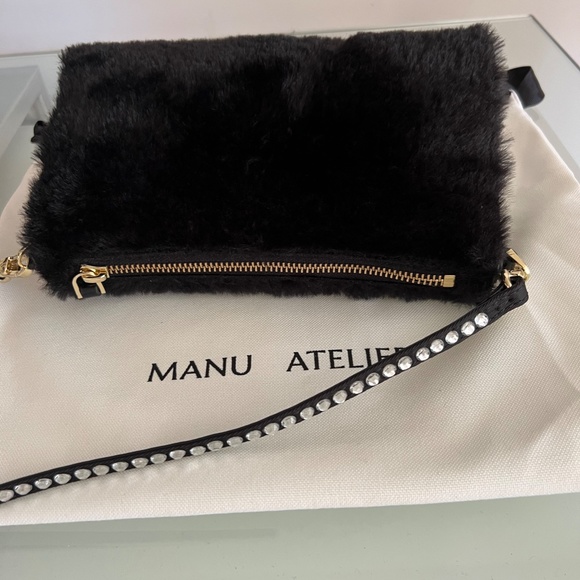 MANU ATELIER Black Mini Prism Bag - Picture 2 of 10